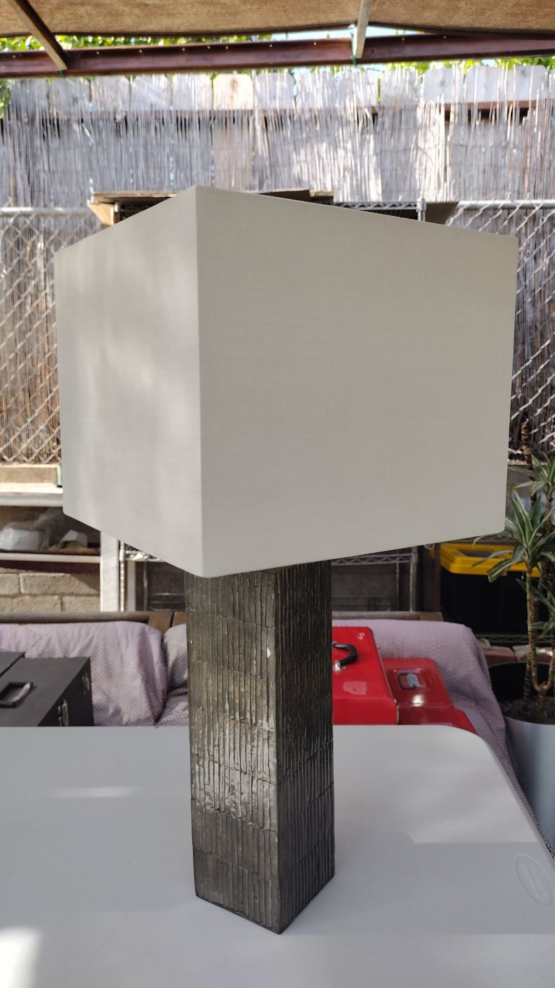 West Elm table lamp, great condition