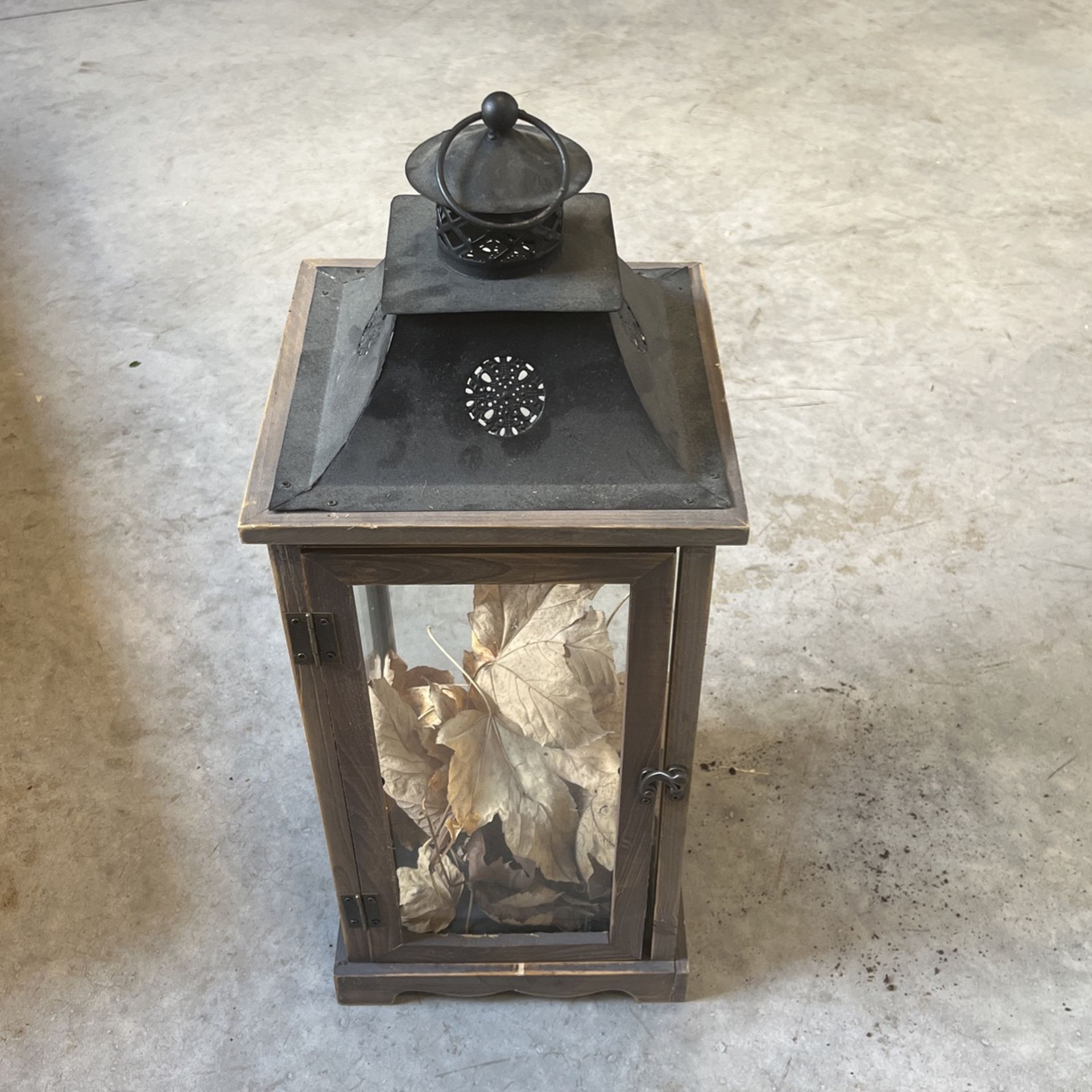 Rustic Outdoor Large lantern