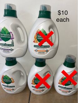 Laundry detergent Seventh generation