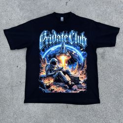 Private Club Graphic Tee 🔥 Oversized Streetwear | All Sizes S–3XL | LA Exclusive