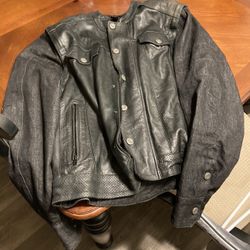 Leather Motorcycle Jacket
