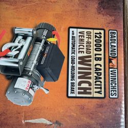 12,000lb Off Road vehicle winch (Best Offer)