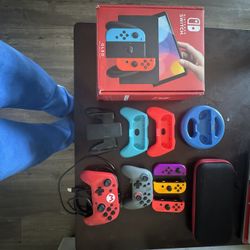 Nintendo switch OLED bundle