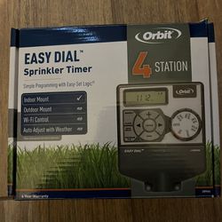 4 Station Sprinkler Timer