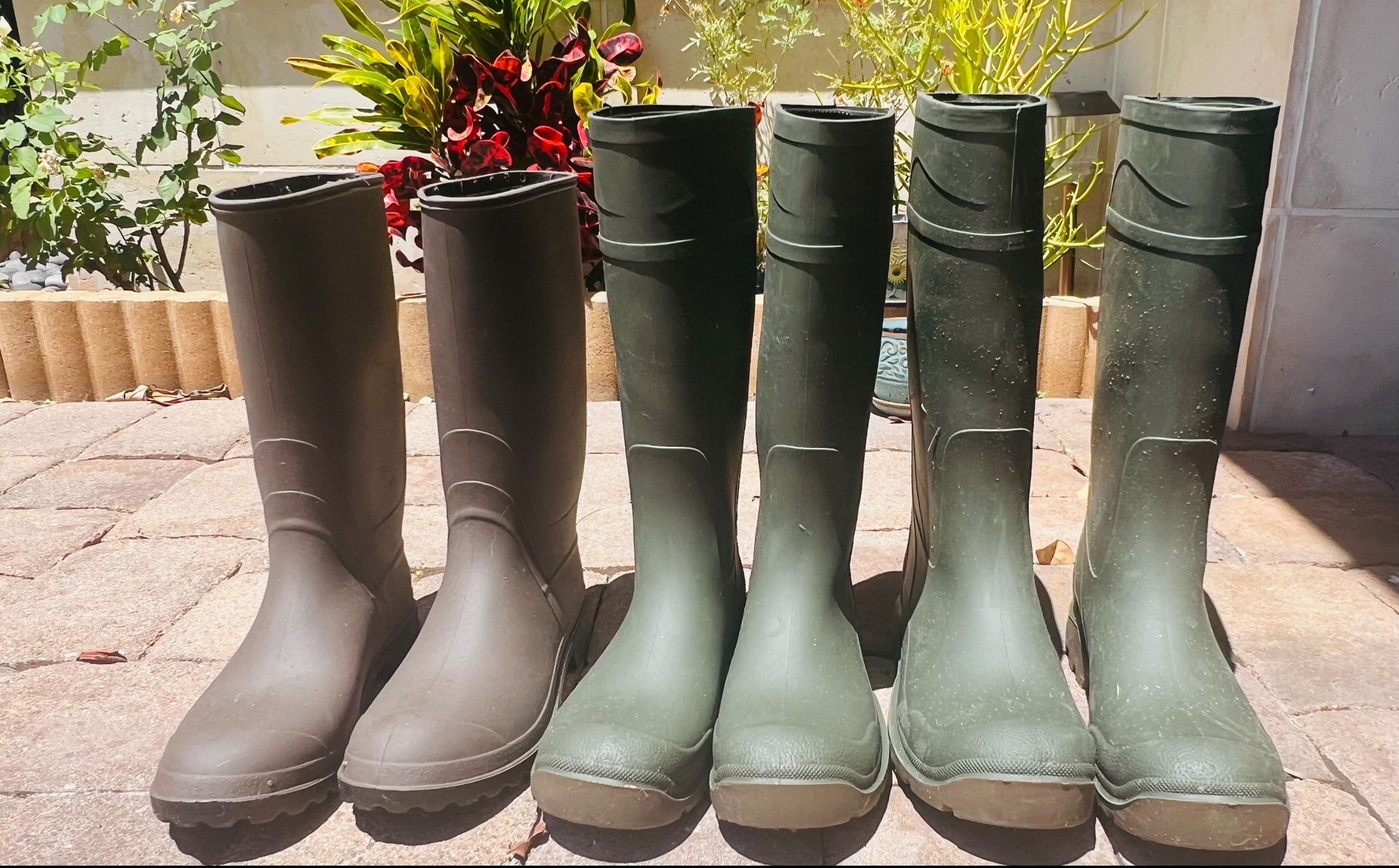 A Pair Of Rain Boots