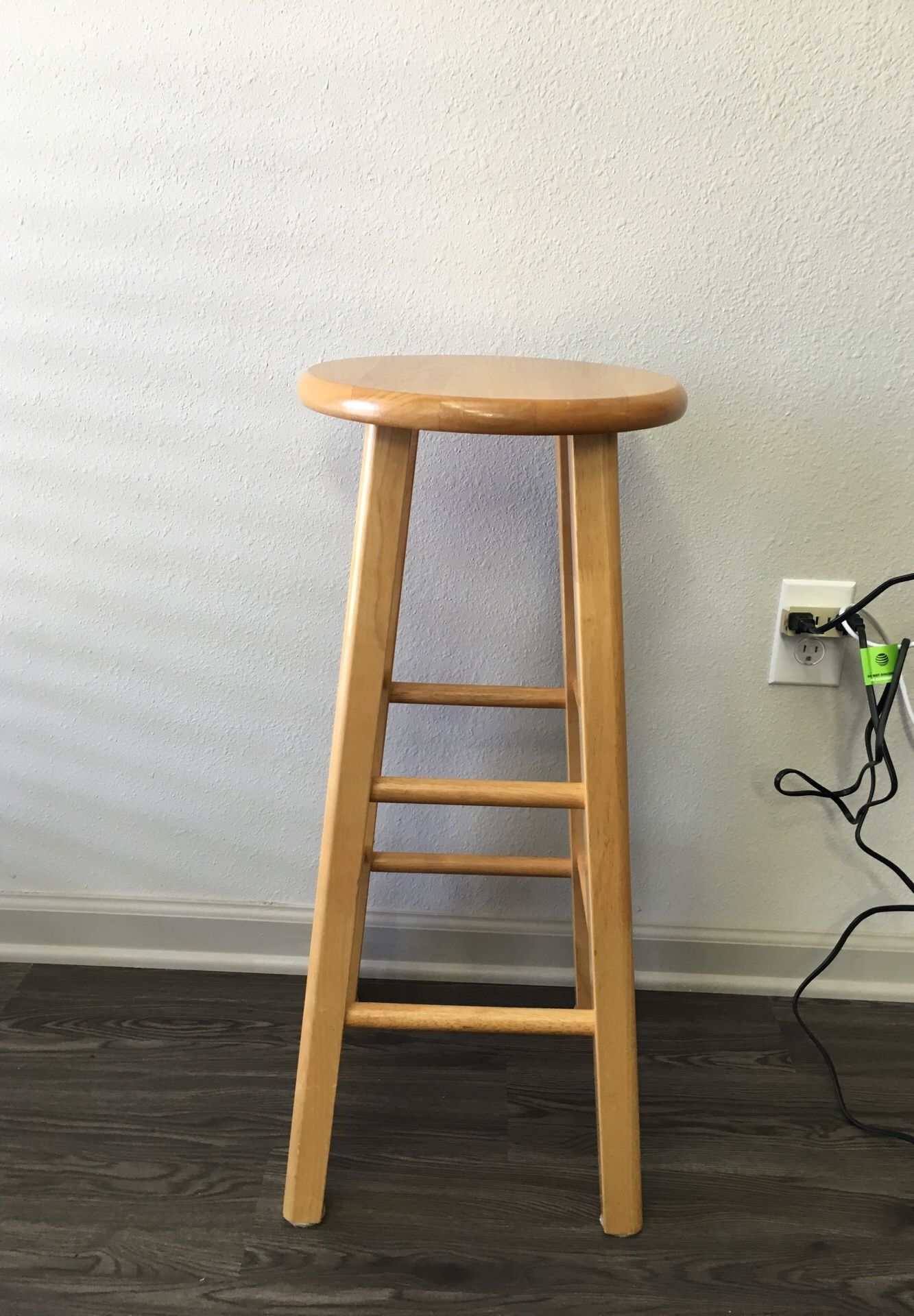 Pair of wooden stools