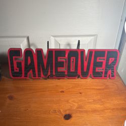 Game Over Sign