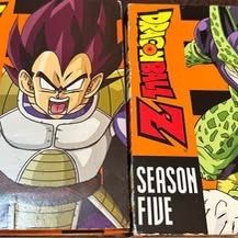 Season one and season five of DBZ
