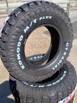 Tires New 🇺🇸 235 75R15 MT $420 set of four install mount and balance 👌