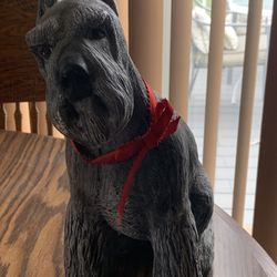 Miniature Schnauzer Statue - So Cute 🥰 