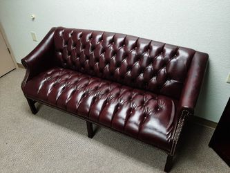 Leather Office Sofa 