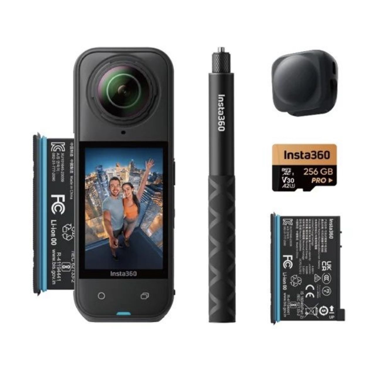 New - Insta360 X5 - 8K 360° Action Camera Bundle