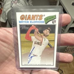 Bryce Eldridge ROA heritage 2026 Autograph
