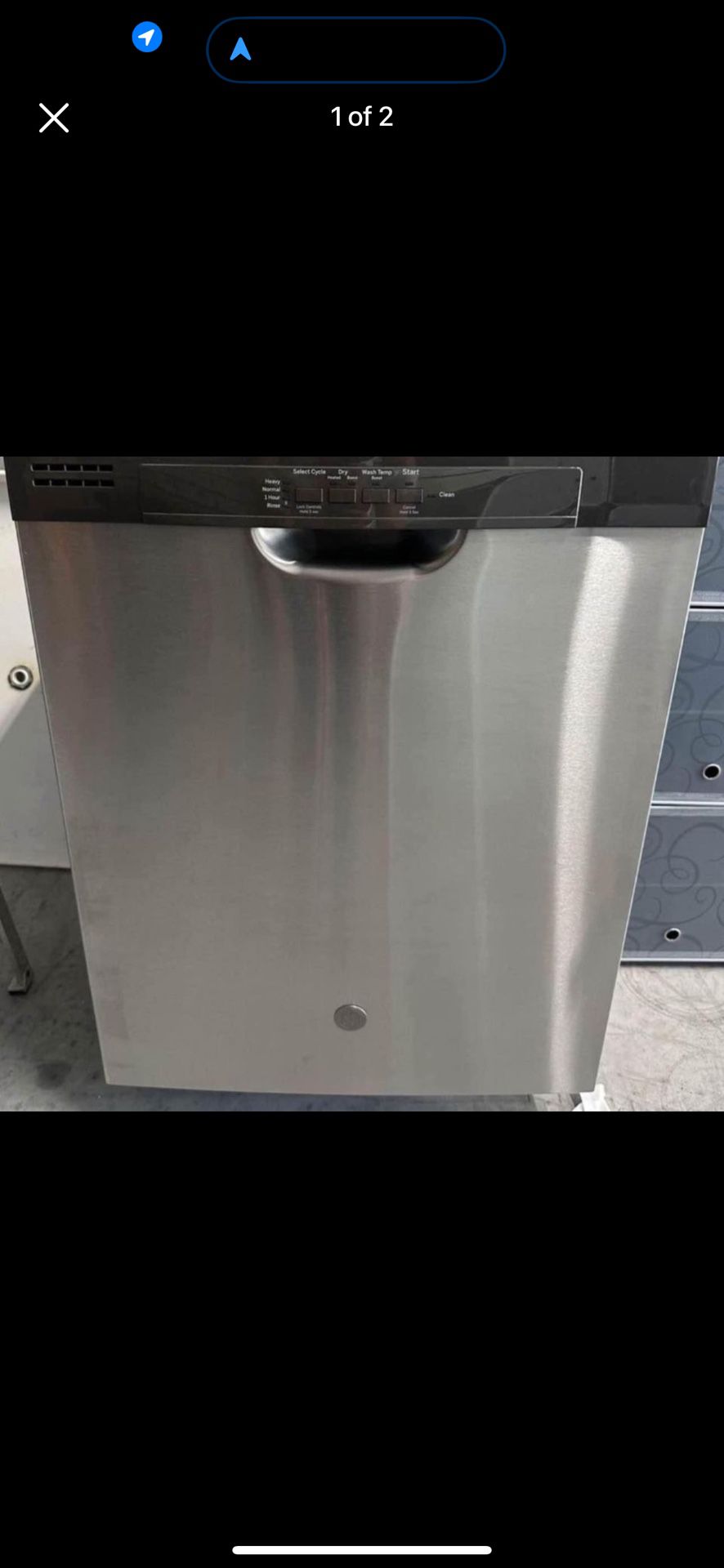 GE Stainless Steel Dishwasher / Delivery
