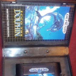 Ecco The Dolphin 1 And 2. Sega Genesis 