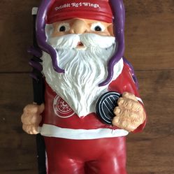 Detroit Red Wings NHL Santa Claus Octopus Figurine