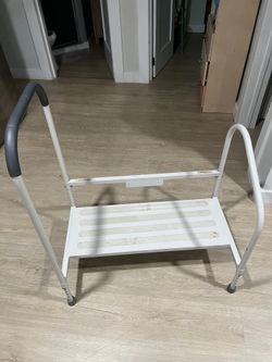 Elderly Step Stool with support handle