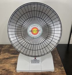 Presto HeatDish Plus Parabolic Electric Heater Instant Heat 1000W 120V