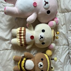 Rilakumma Plushies