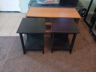 Ikea Dark Brown Night Stands 22 Wide 23 Height