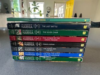 Chronicle s Of Narnia Books, and CN Trivia Book