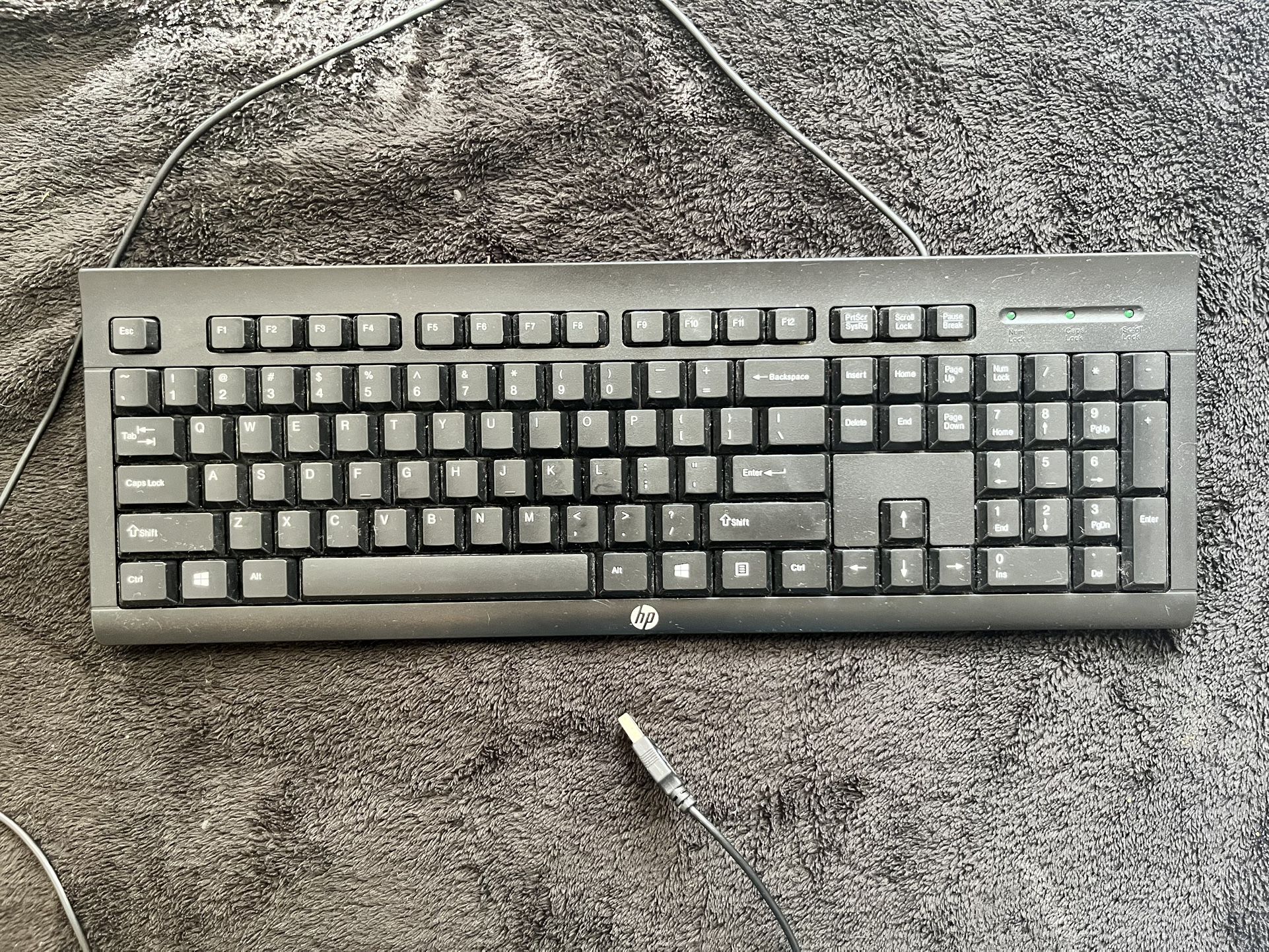 Hp Wired Keyboard