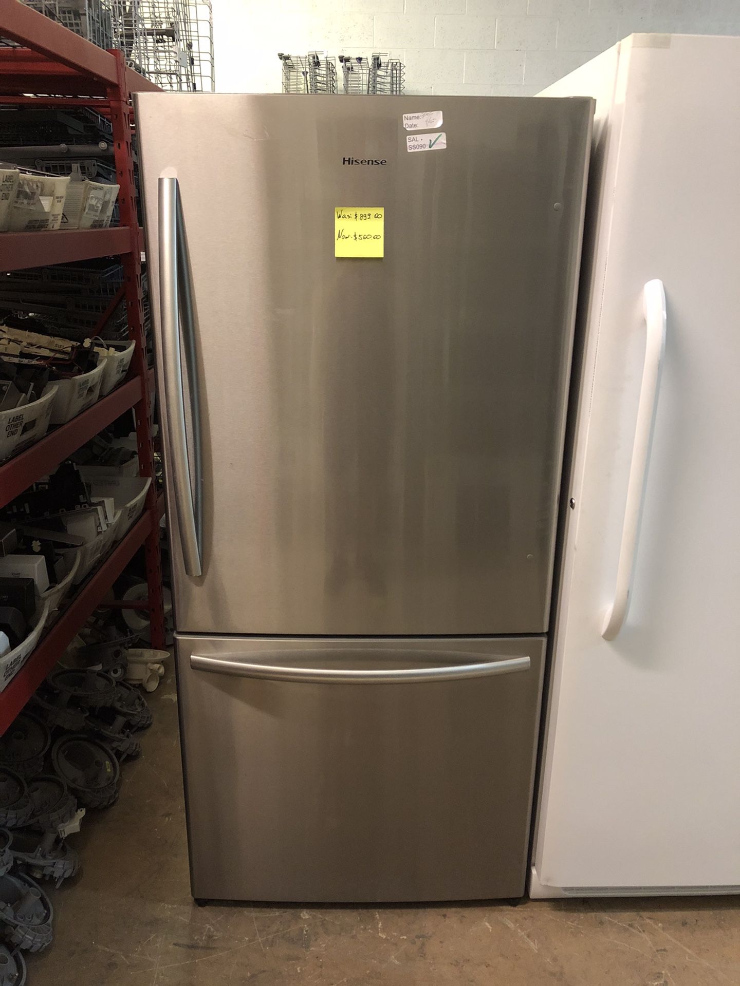 Hisense Refrigerator Model #HBM17158SS