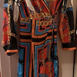 Multi Color Bathing Suit Coverup 