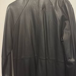 Women’s 3/4 Length Leather Jacket 