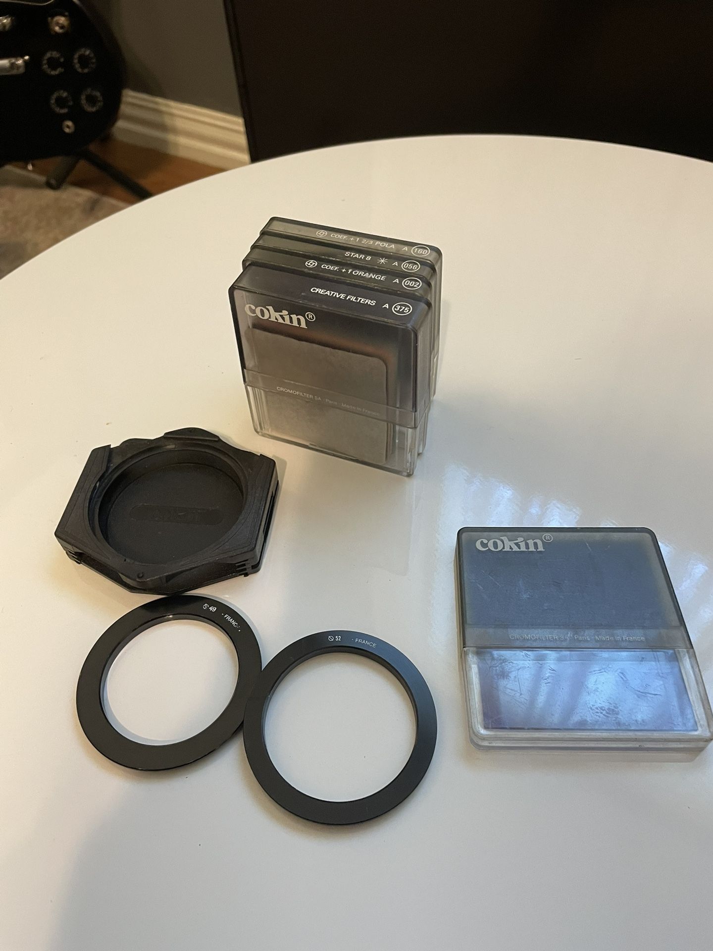 Cokin Filter System W/ 49 & 52 Adapter Rings 