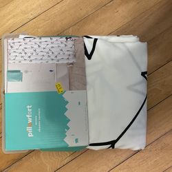 New Clothe Shower Curtain With Arrows 