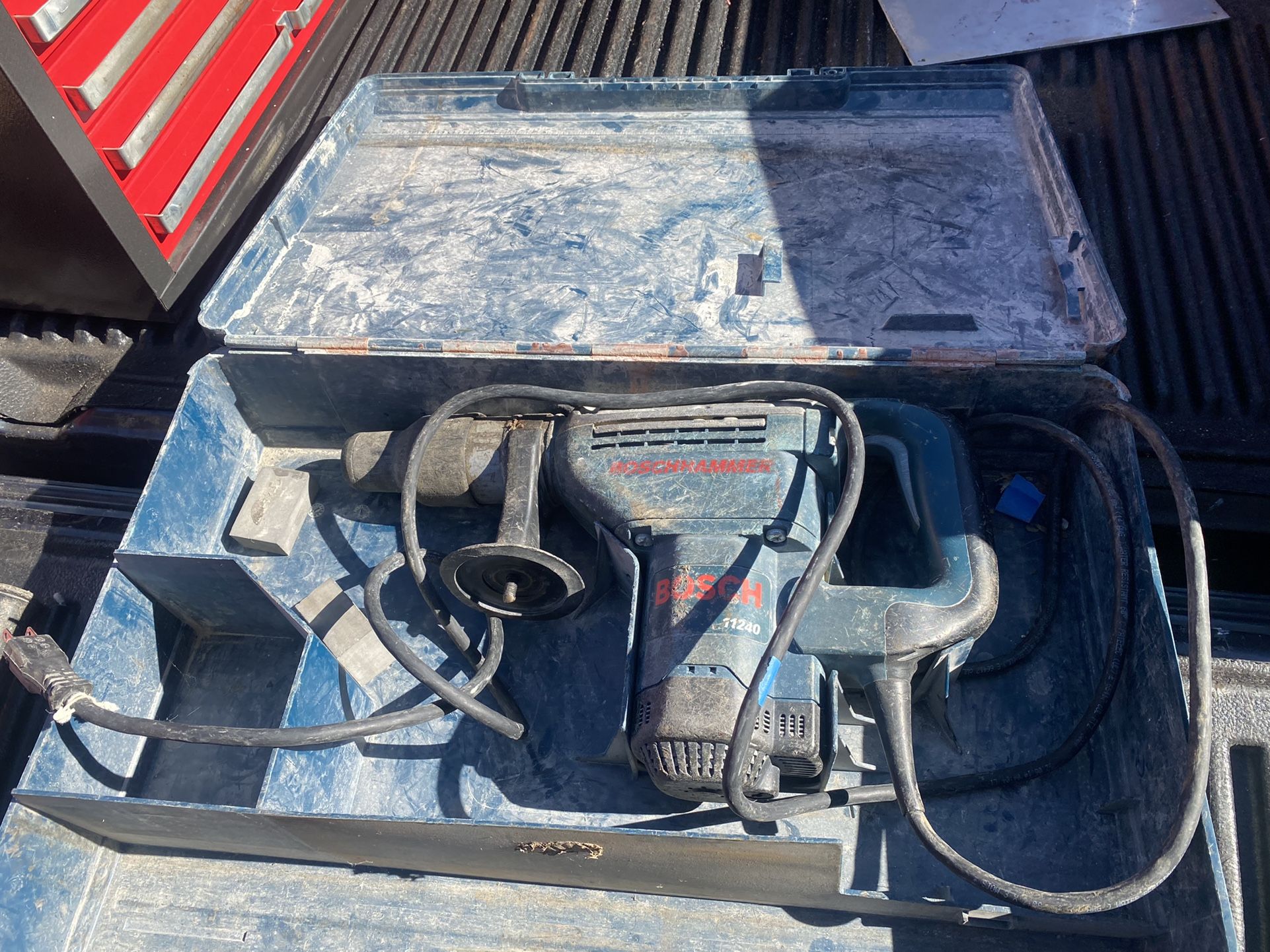Bosch 11240 10A 1-9/16" SDS-max Combination Hammer Case
