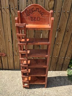Vintage Garden Ridge Beany Baby Shelf