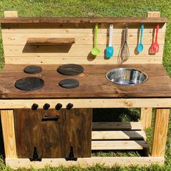 Custom Hand Crafted Mud Kitchen