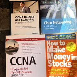 CCNA books and stocks
