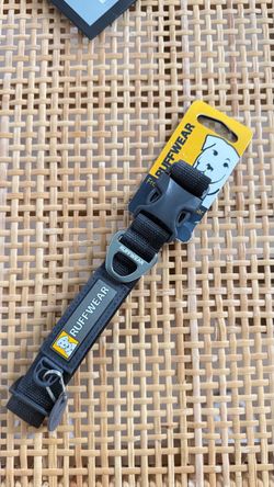 New ruffwear dog collar - Gray