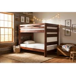 Full Over Full Sedona bunk Bed Wooden From Living Spaces