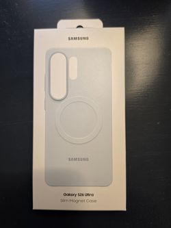 Samsung Galaxy S26 Ultra Slim Magnet Case, Light Blue