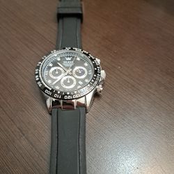 Olevs men's chronograph watch w rubber band