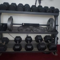 Rack And Weights 
