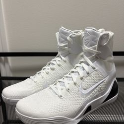 Nike Kobe 9 Elite Protro White Size 12.5 New No Lid Box