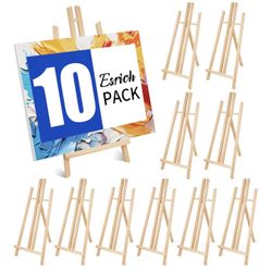 ESRICH 10pcs 17 Inch Tabletop Easels