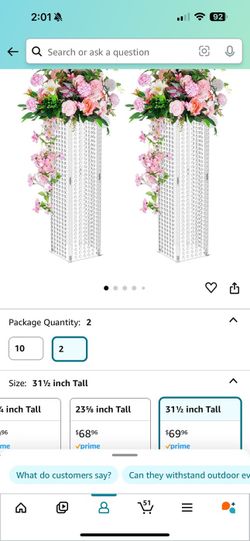 Centerpiece for wedding