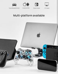 TPARTS Wireless Game Controller for Tesla, Android, Steam, PC