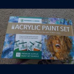 New Acrylic Paint Set