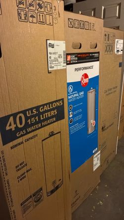 40 gallon water water heater