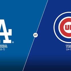 Chicago Cubs at Los Angeles Dodgers Ticket 