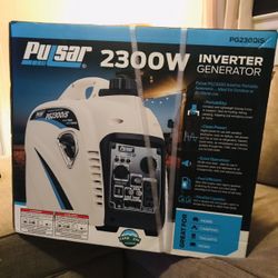 Pulsar 2300-Watt Super Quiet Gasoline Powered Inverter Generator with USB