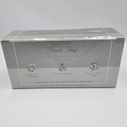 Mary Kay Favorite Things Scented Candle Set 3~ 1.9 oz Each Gift Set New in Box