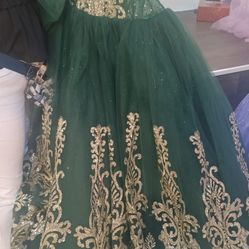 Quince/Sweet 16 Dress And Accessories 